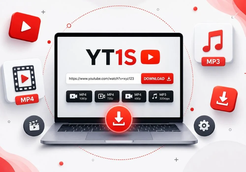 Download Videos Using YT1s