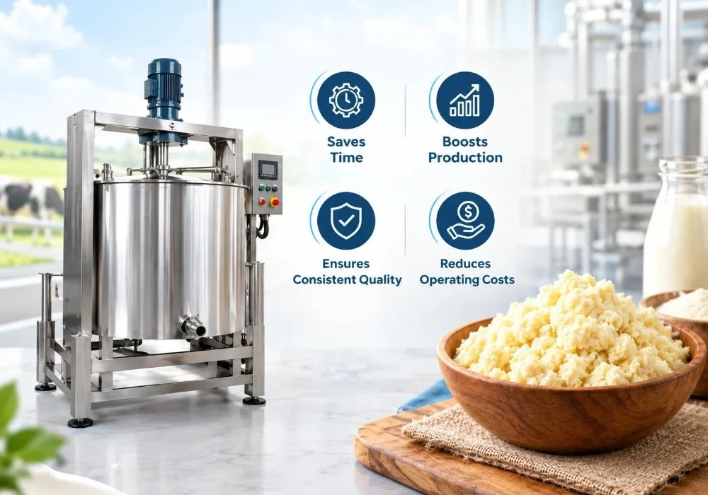 Automatic Khoya Making Machines in Dairy Businesses