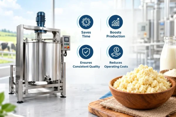 Automatic Khoya Making Machines in Dairy Businesses